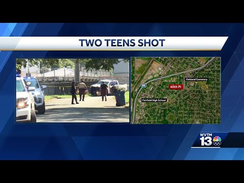 2 teens taken to hospitals after shooting in Fairfield