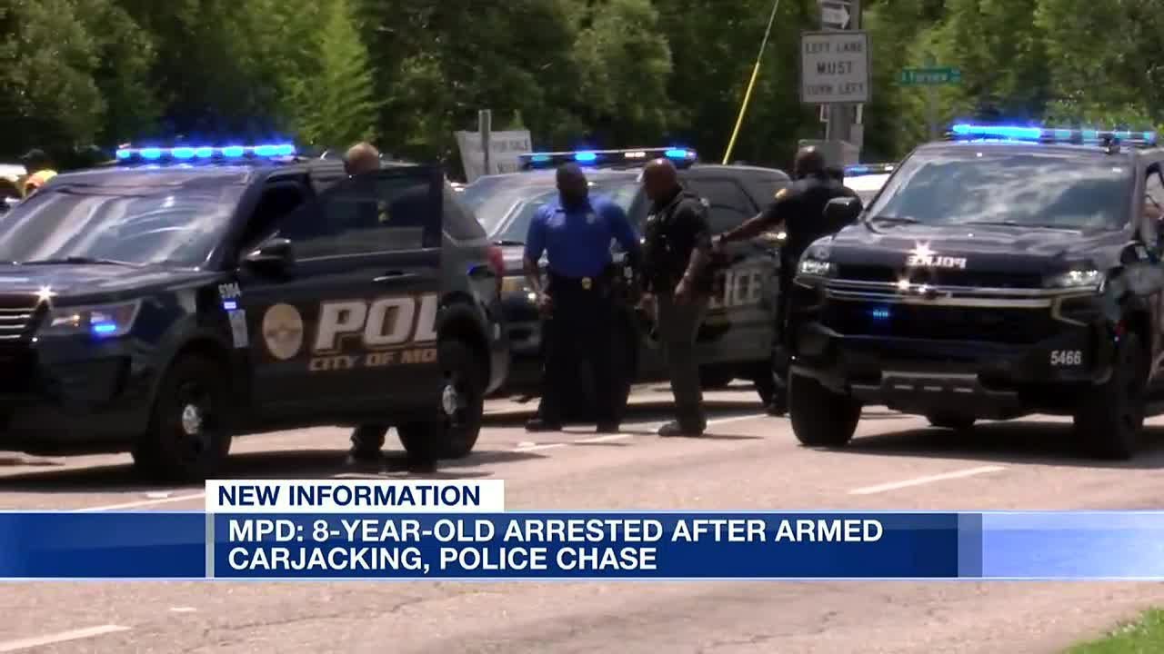 8-year-old arrested in Montgomery carjacking, police chase