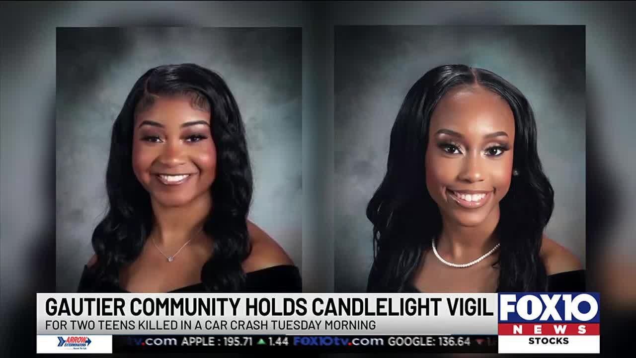Gautier community gathers for candlelight vigil