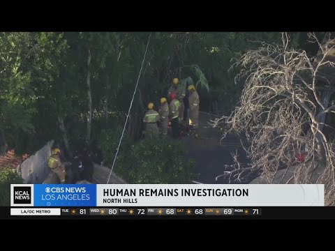 Authorities discover human remains in North Hills backyard