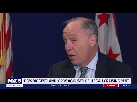 DC's biggest landlords accused of illegally raising rent