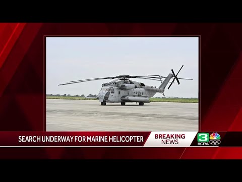 Helicopter carrying 5 Marines from Nevada to California goes missing
