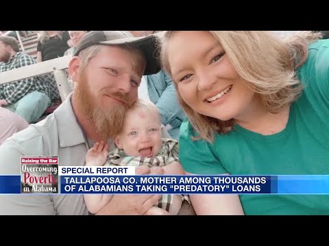 Overcoming Poverty: Mother among thousands of Alabamians taking 'predatory' loans