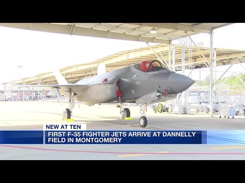 First F-35 fighter jets arrive in Alabama