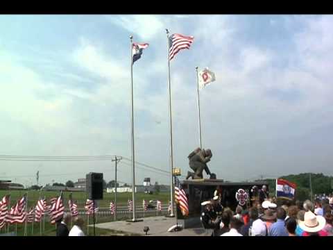 Clips from 10th annual "Fire Service Memorial" in Missouri