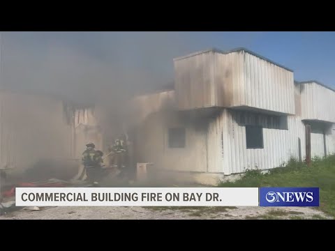 Commercial Building Fire on Bar Drive Sunday afternoon