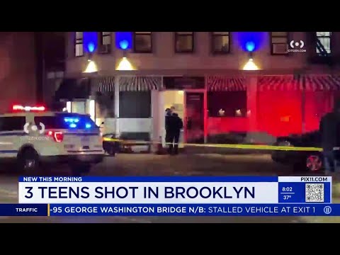 3 teenagers wounded in Brooklyn shooting: NYPD