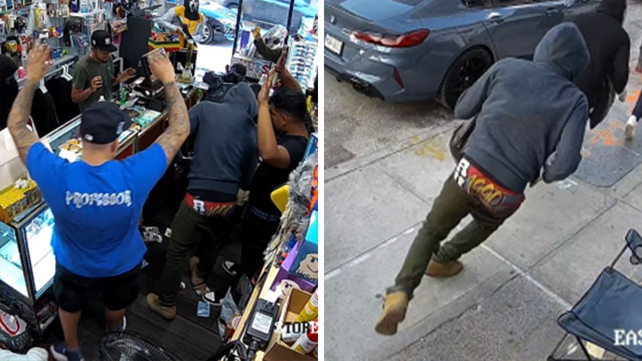 Smoke shop robbery suspect identified by his underwear
