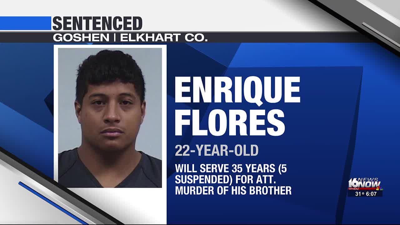 Goshen man sentenced to 35 years after shooting brother