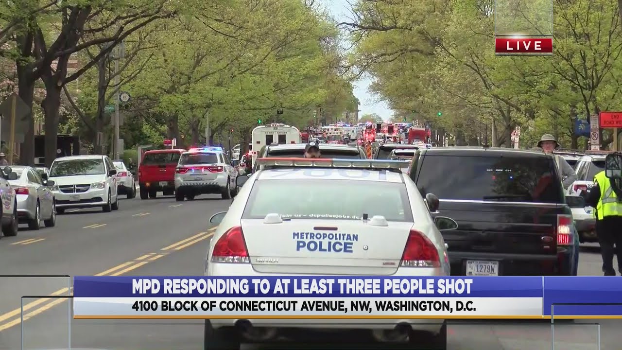 Video from D.C. captures sound of gunshots from nearby apartment video