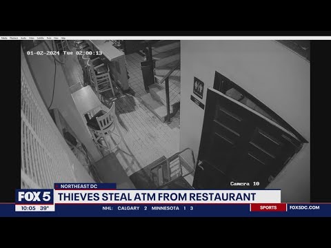 Thieves jack ATM from Langston Bar and Grill in DC