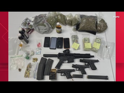 Massive fentanyl and firearm bust in Prince George's County, Maryland