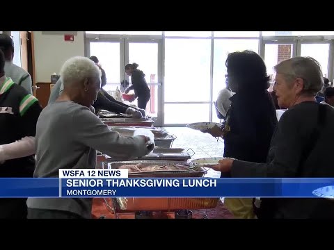 Senior Thanksgiving lunch in Montgomery