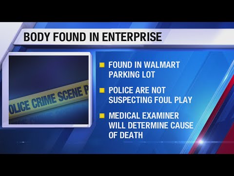 Body found in Walmart parking lot, police