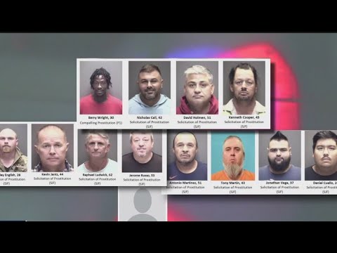 13 men face human trafficking charges made in Galveston County