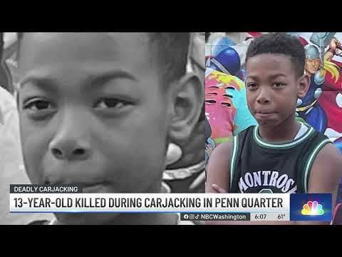 ’Tragedy’: DC officials share new details on 13-year-old killed during carjacking | NBC4 Washington