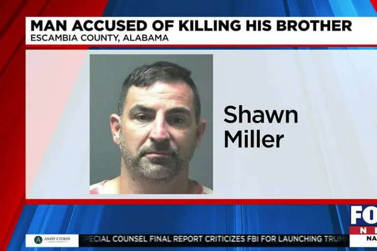 Alabama man charged with murdering his own brother near flomaton saturday night