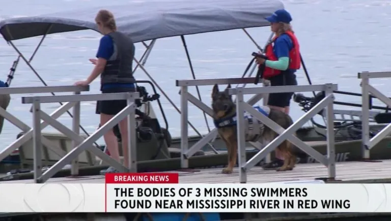 Bodies of 3 swimmers who went missing in Red Wing were found