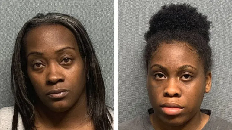 Candace Craig, left, and Salia Hardy. (Prince George's County Police Department)