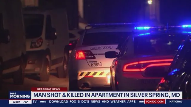 Man shot to death in Silver Spring apartment