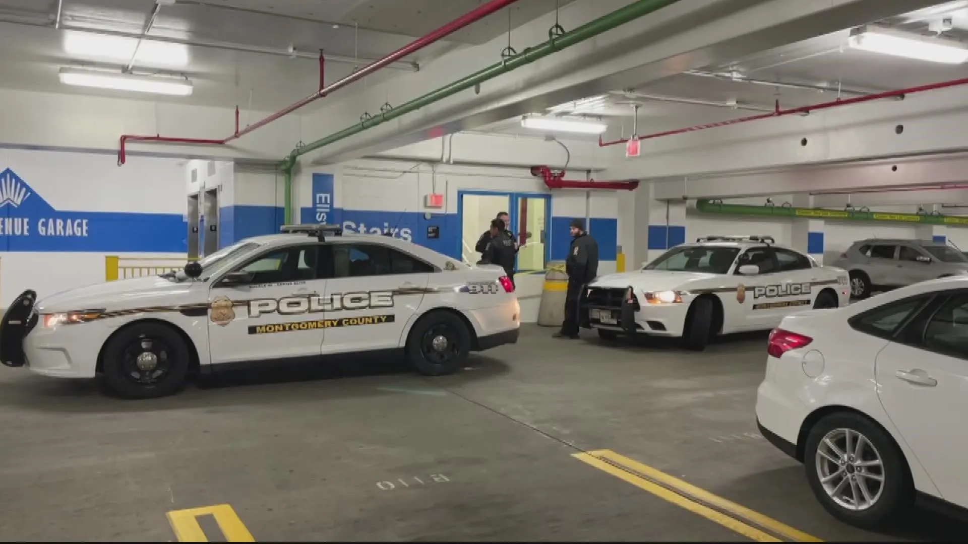 Police investigating gunfire As find man dead in Silver Spring parking garage