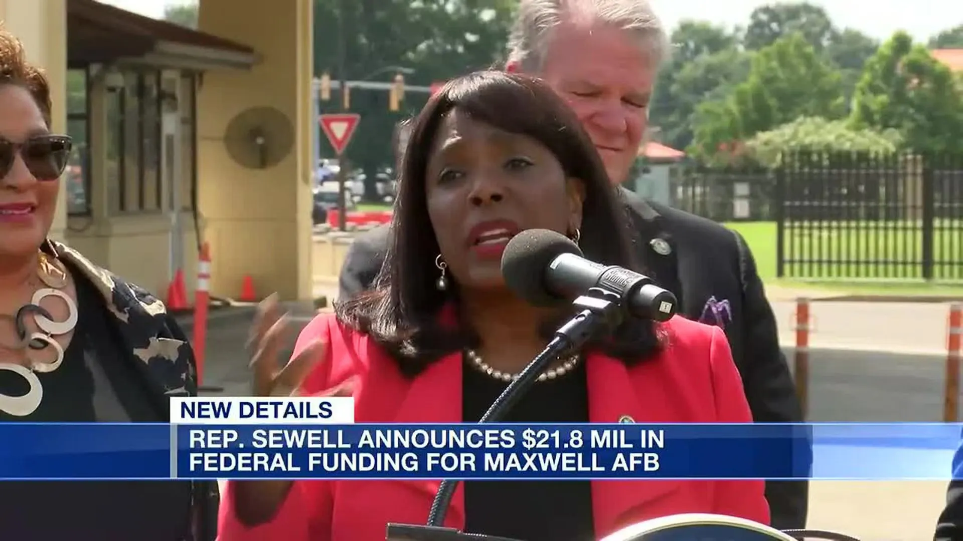 Rep. Sewell announced funding of more than $21 million that will have an impact on Montgomery installations.
