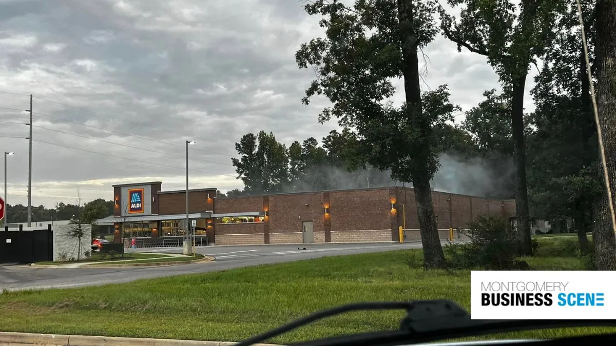 ‘Smoke’ coming Wetumpka ALDI’s roof wasn’t from fire, chief says