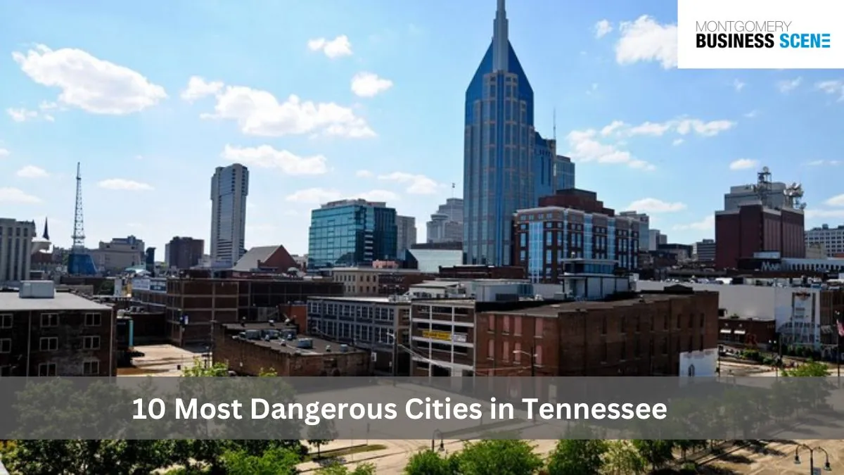 10 Most Dangerous Cities in Tennessee with the Highest Crime Rates in 2023