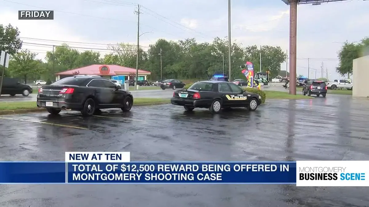 $12,500 reward offered for info on Montgomery roadway shooting