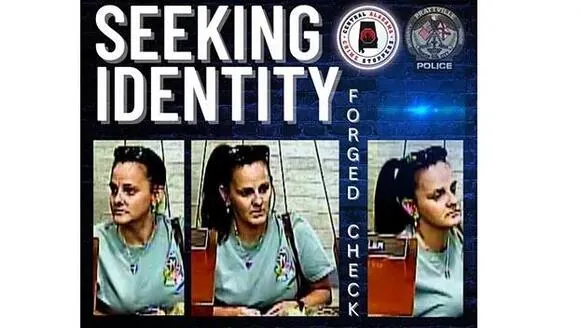 Alabama investigators want public’s help identifying woman who attempted to cash counterfeit check