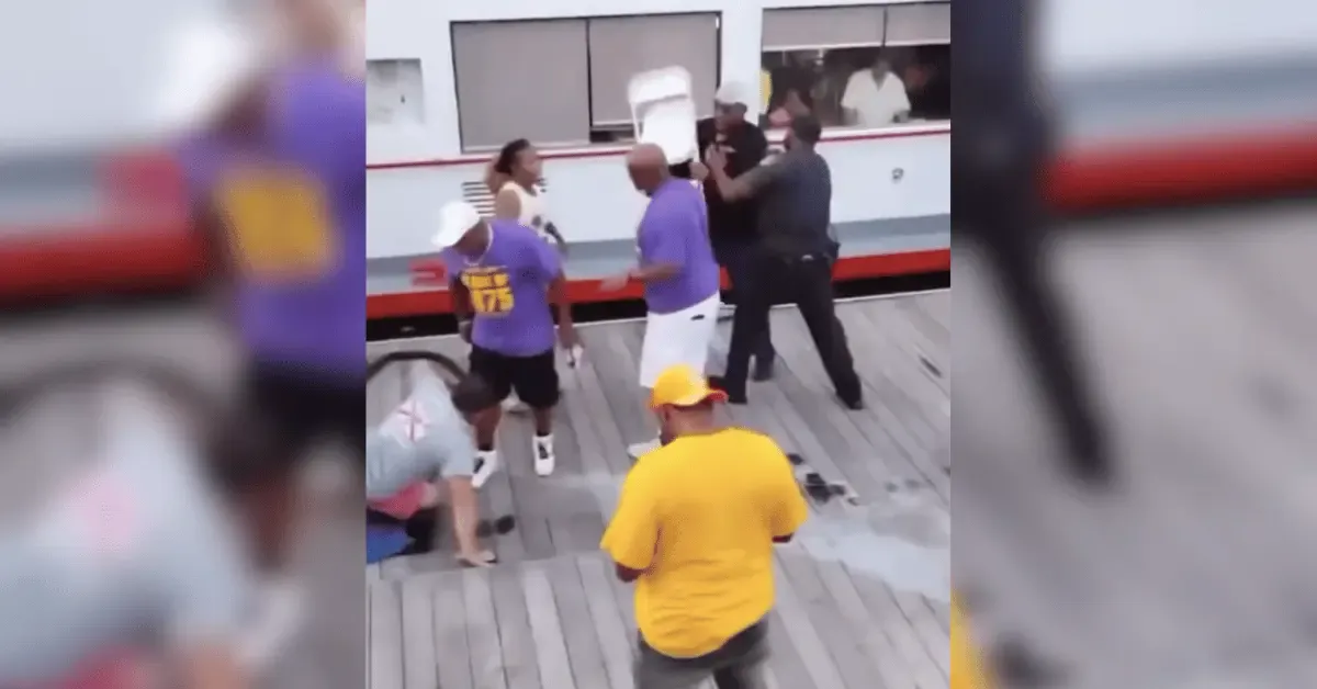 Chair-wielding Man in Alabama Dock Brawl Turns Himself Over to Authorities, Marking Fifth Arrest