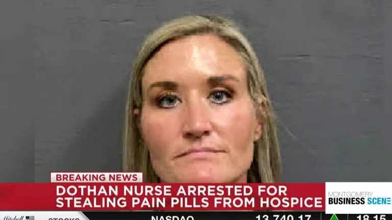 Dothan nurse arrested for stealing pain pills from hospice patients