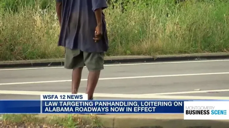 Law targeting panhandling, loitering on Alabama roads now in effect