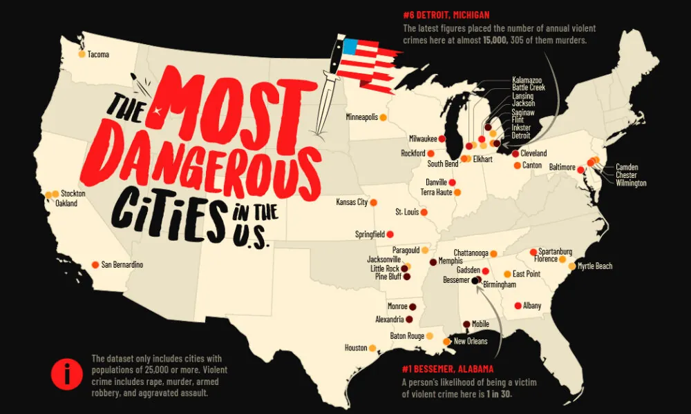 Most Dangerous New York City Neighborhoods In 2023 