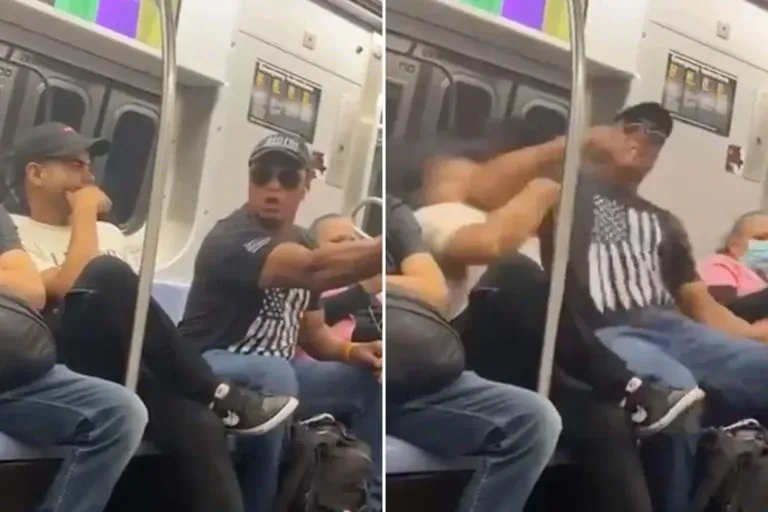 Queens subway commuter punches stranger who fell asleep on him during the ride in NYC