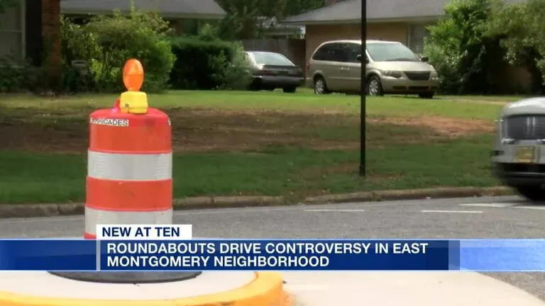 Roundabouts driving controversy in Montgomery neighborhood