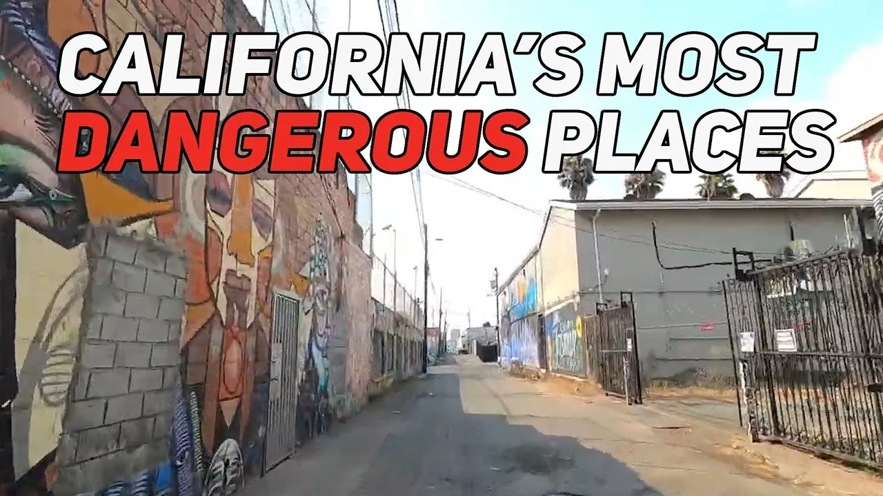 Top 10 Most Dangerous Cities in California with the Highest Crime Rates