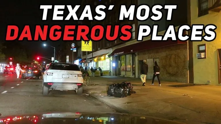 Top 10 + Most Dangerous Cities in Texas