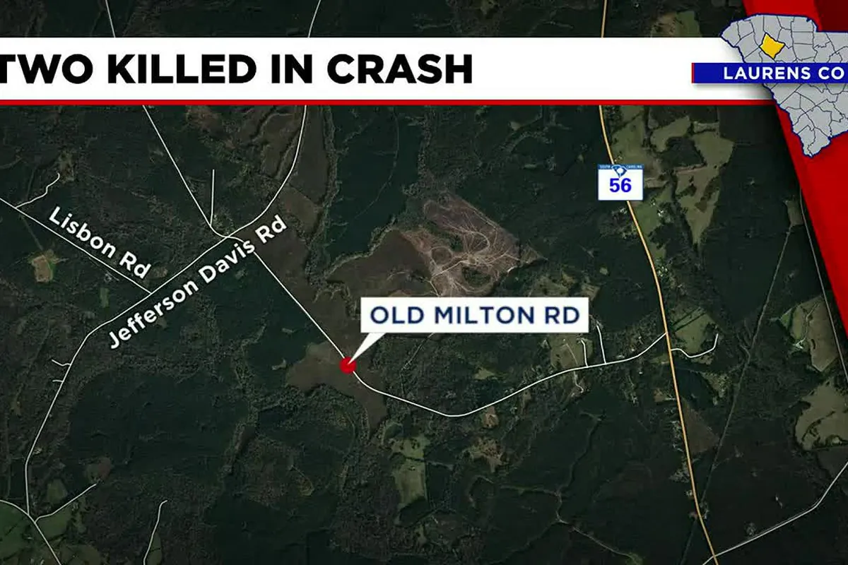 2 dead in Laurens County crash
