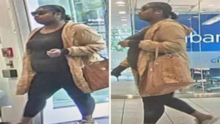 A woman is wanted in Northwest DC for an attempted bank robbery