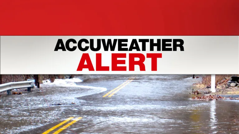 AccuWeather Alert - Heavy rain, gusty winds this weekend