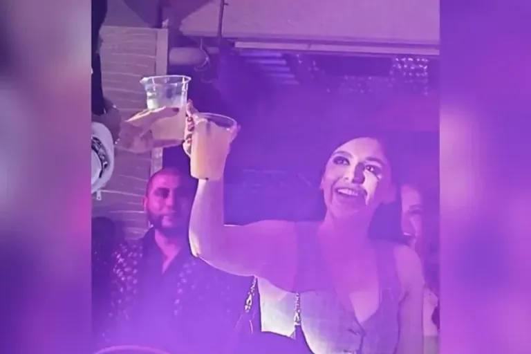 After being released from prison, El Chapo's wife enjoys partying in Los Angeles.