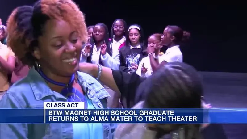 BTW, a Magnet High School graduate returns to teach theater at her alma mater