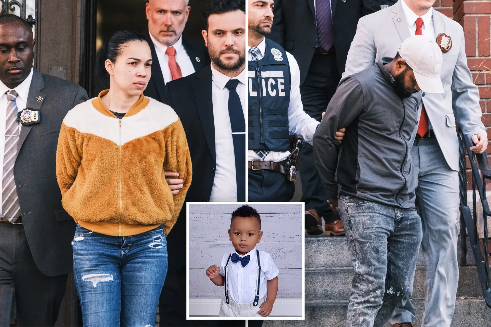 Bronx day care suspects hauled off to face charges after apparent fentanyl exposure killed toddler, hospitalized 3 others