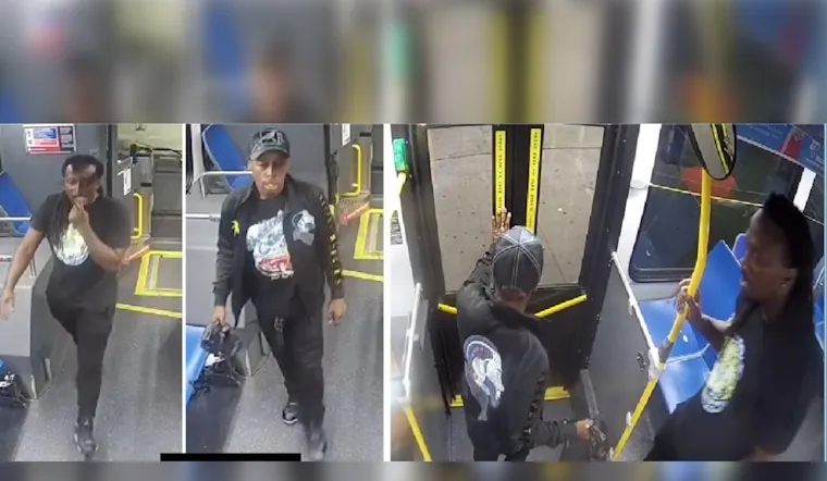 Disturbing Robbery on a Chicago Bus - Suspects on the Run