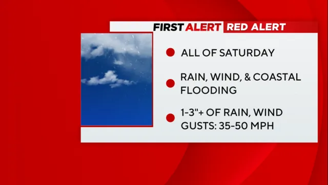 First Alert Weather - Red Alert for storm headed our way Saturday