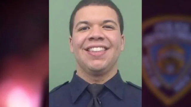 In Manhattan, a street was renamed in honor of a dead NYPD cop
