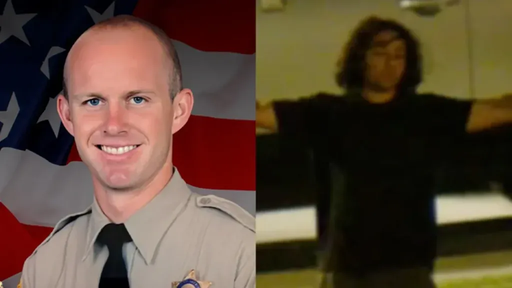 Kevin Salazar is accused of killing Los Angeles County Sheriff's Deputy Ryan Clinkunbroomer over the weekend. His family said he suffers from mental health issues.  (