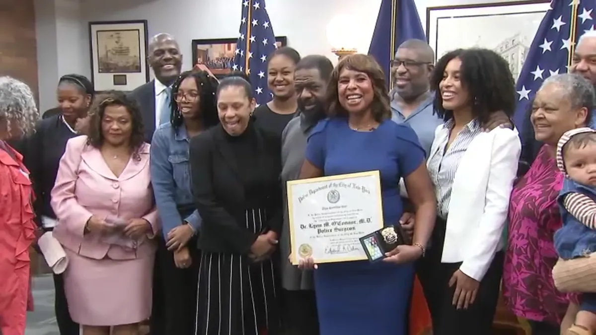 Making history: Dr. Lynn O'Connor becomes NYPD's first Black female police surgeon