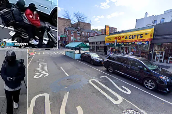Moped riding crooks steal $60,000 in cash in gunpoint robbery on Sunnyside street: NYPD